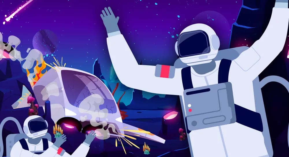 Mayday, we are falling!