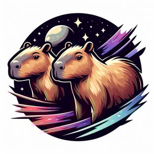 Capybaras de l'Espace